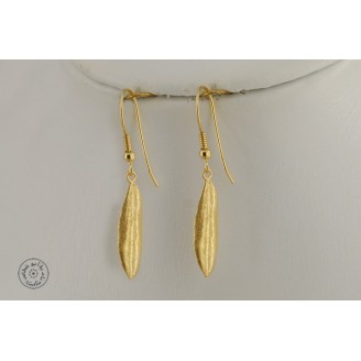 Gold plated earring 